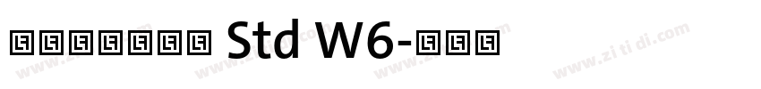 モトヤ丸アポロ Std W6字体转换 モトヤ丸アポロ Std W6字体转换